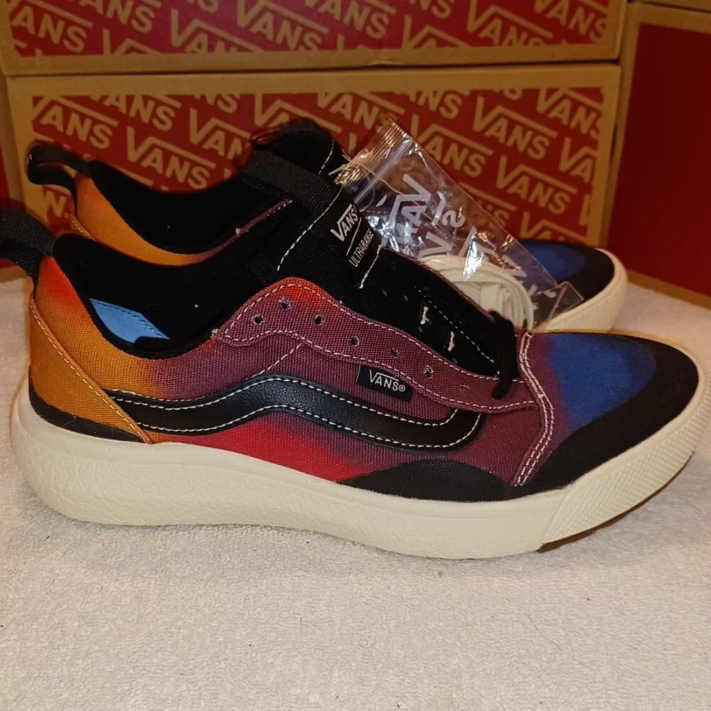 VANS Mens 6.5/Womens 8 UltraRange Exo Se Have a Trip Multi/White VN0A4UWM9H0